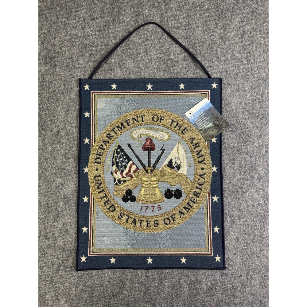 Woodworkers & Weavers United States Army Hanging Wall Art New U.S. Tapestry